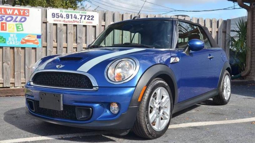 MINI COOPER CONVERTIBLE 2014 WMWZP3C59ET706558 image